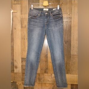 Jessica Simpson Forever Rolled Ankle Denim Jeans Size 6P Petite Skinny